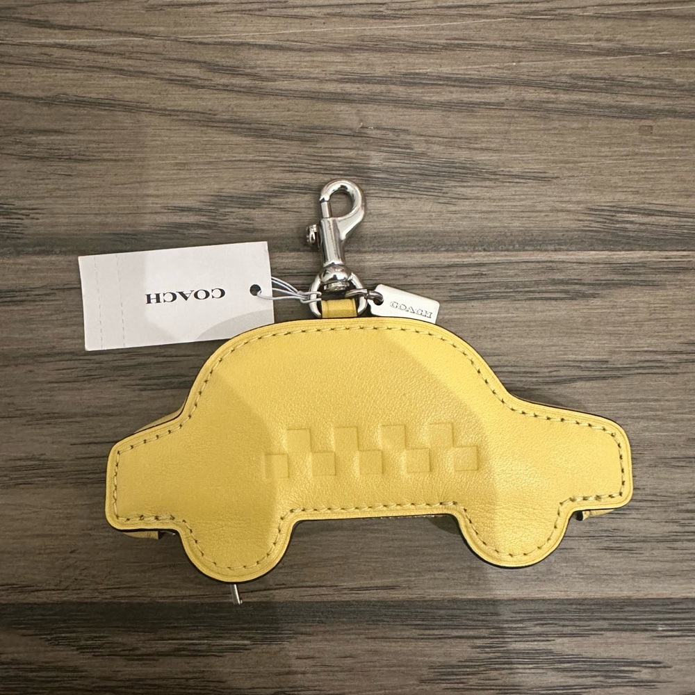 NWT Coach Taxi Bag Charm CDB16 - Picture 7 of 8